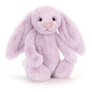 Jellycat Bashful Lilac Bunny Medium NWT!